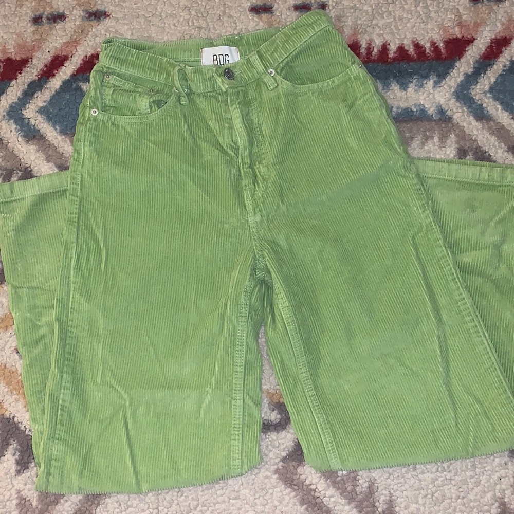Urban Outfitters BDG High & Wide Corduroy Wide Leg Pants